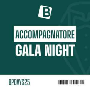 GALA NIGHT per il tuo accompagnatore