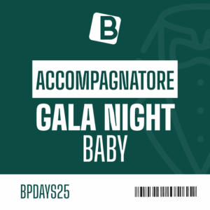GALA NIGHT per il tuo accompagnatore BABY